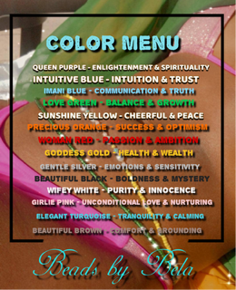 Choose Your Color – Waist Beads