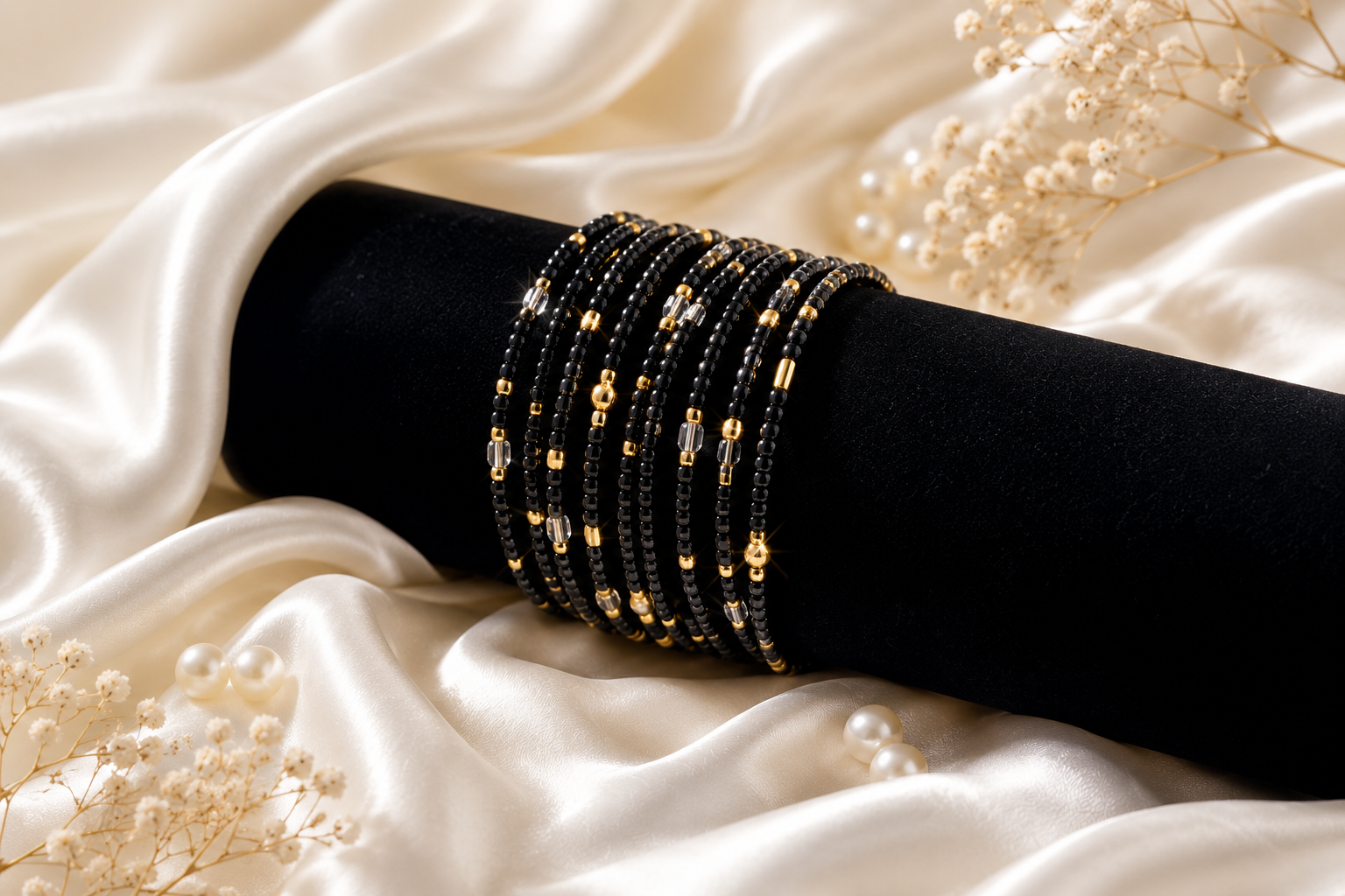 Black Waist Beads | Strength & Protection