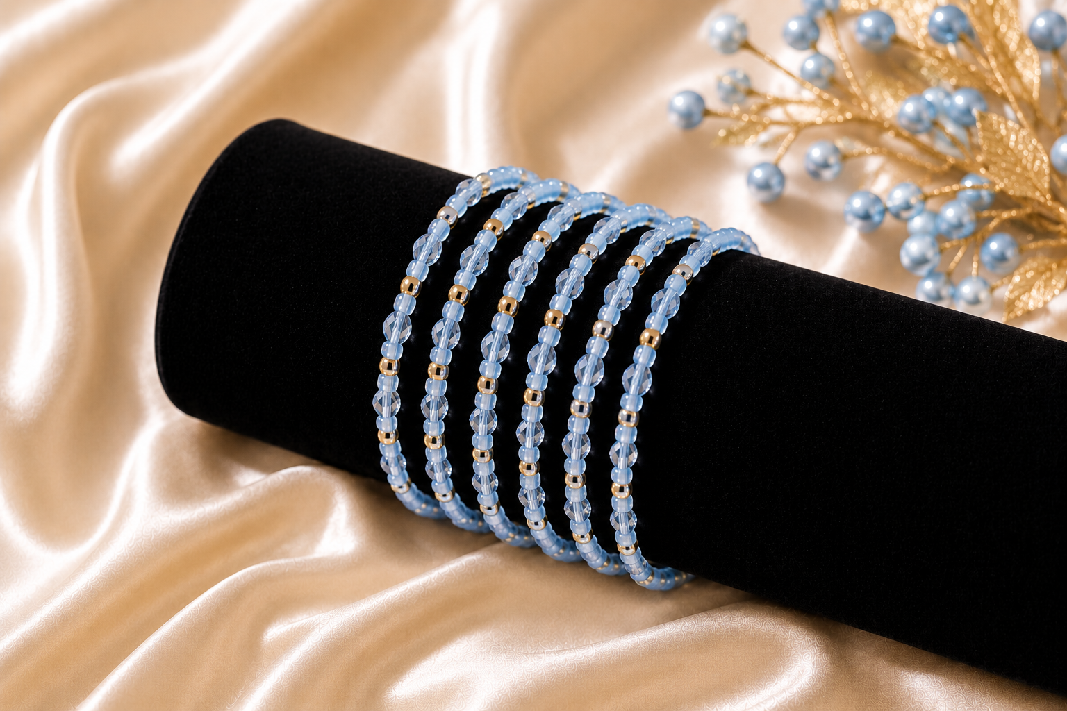 Imani Blue Waist Beads | Peace & Hope