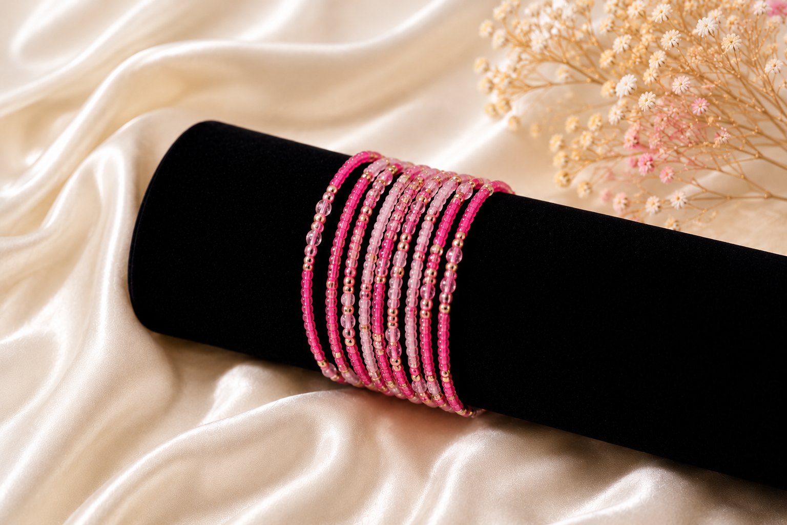 Pink Waist Beads | Self Love & Compassion