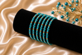 Elegant Turquoise Waist Beads | Tranquility & Calming